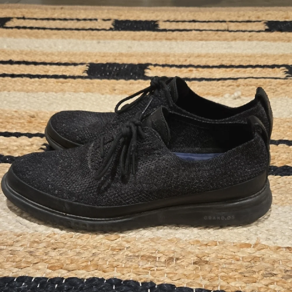 Cole Haan OS Mens Sneakers, Upper Knit, Lace Up, 10, GUC, Comfort